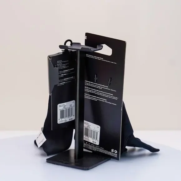 Nike Running Bundle Men's Medium Dri-FIT Gloves & Head Tie Black NWT - Picture 2 of 3